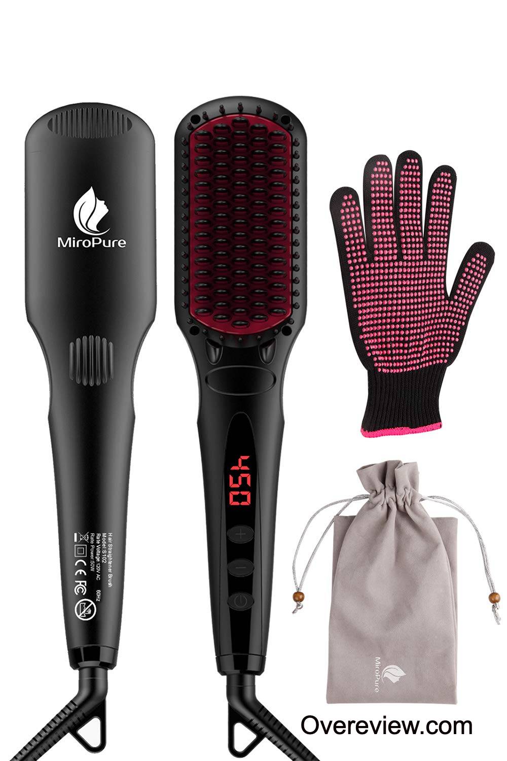 Top 10 Best Hair Straightening Brushes Reviews {Buying Guide} 2022 OveReview